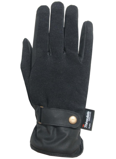 Rękawiczki York Snap czarne